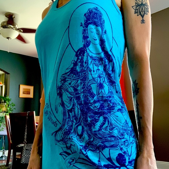 Third Eye Threads Tops - Third Eye Threads Buddha tank